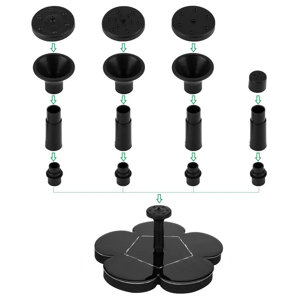 Солнечный насос для бассейна пруда погружной водопад плавающая панель водяной
