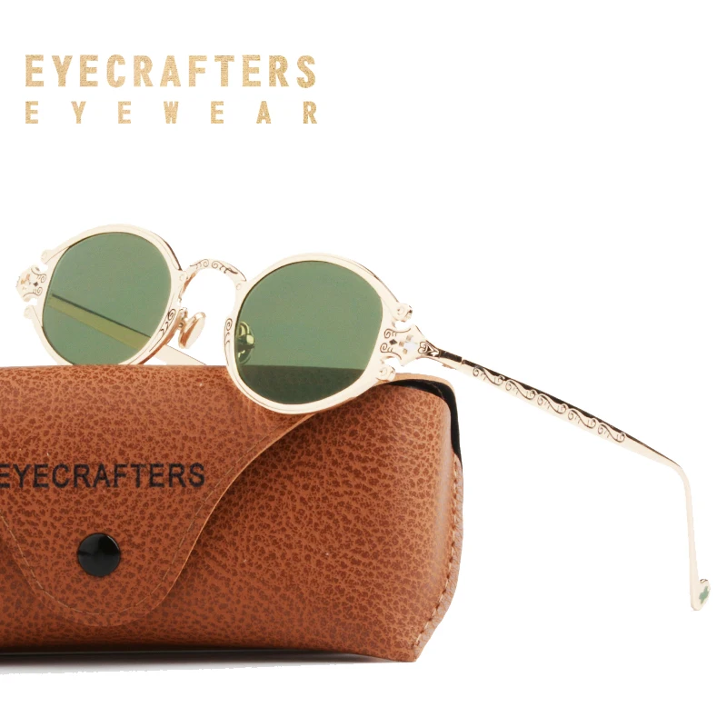 Роскошные металлические брендовые дизайнерские красные солнцезащитные очки для