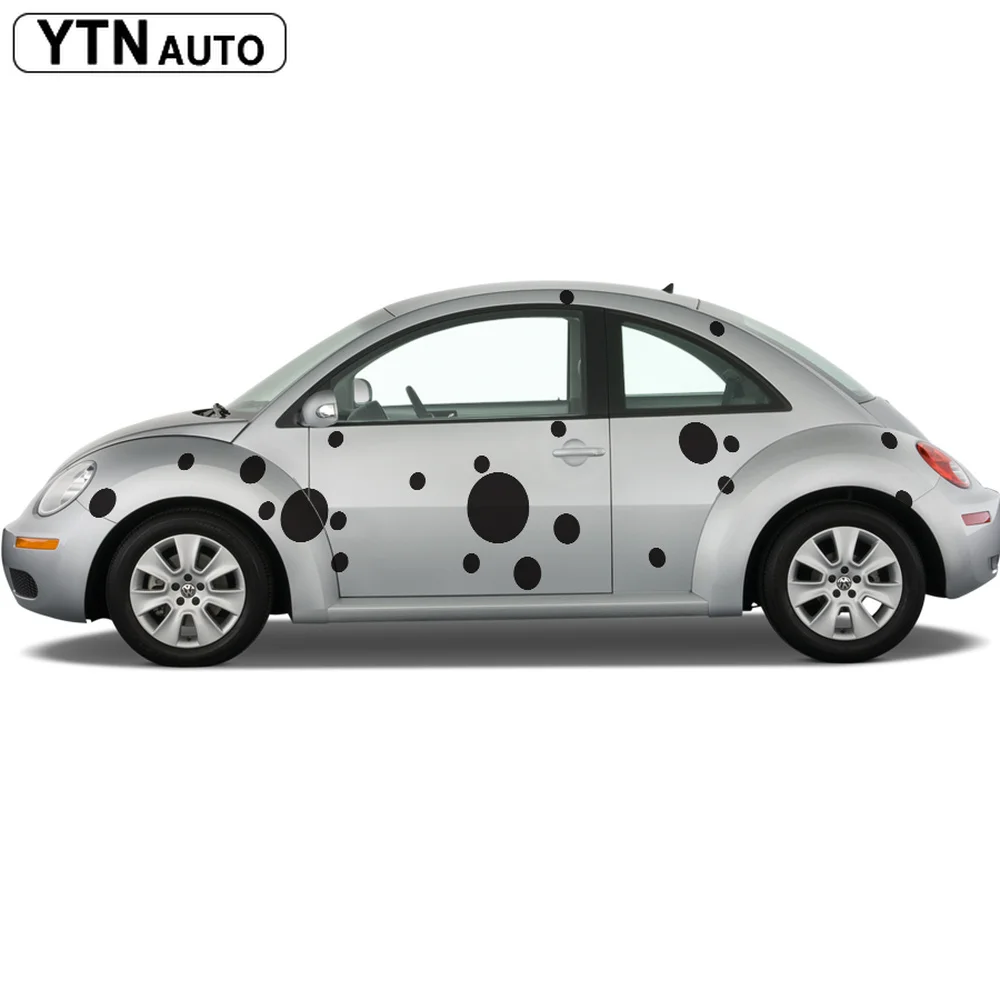 На заказ для мини smart beetle стикер 44 шт. автомобильные точки тела в горошек стильные