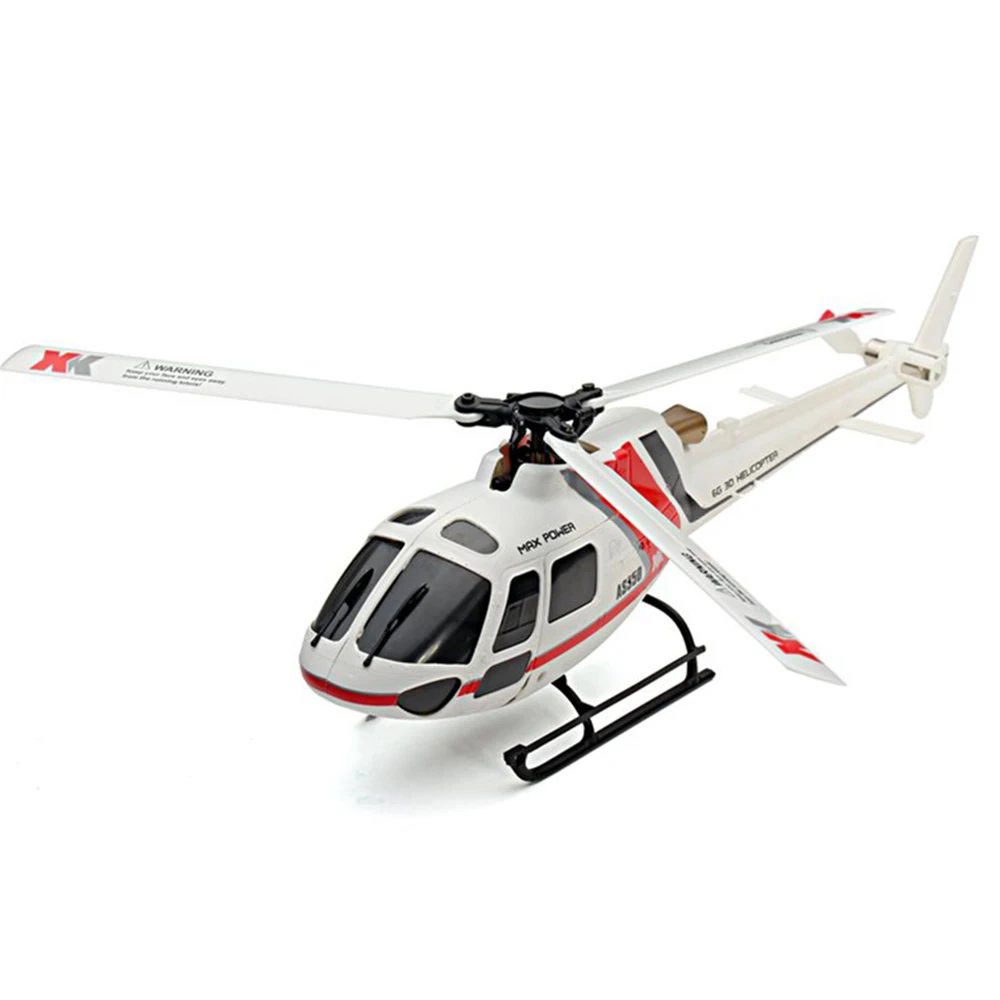 XK K123 6CH бесщеточная 3D6G система AS350 масштаб Радиоуправляемый вертолет совместим и 3,7 в 500 мАч Lipo батарея Дети Открытый игрушки подарки для мальчиков