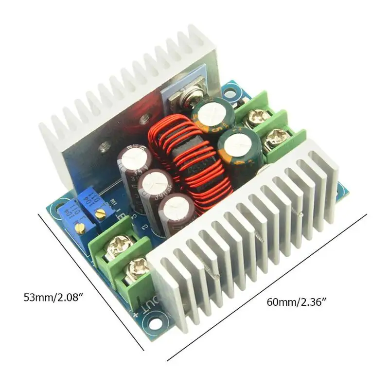 DC-DC 300 W 20A постоянного тока преобразователя Шаг вниз Напряжение 1 2 V-36 V DC Buck адаптер