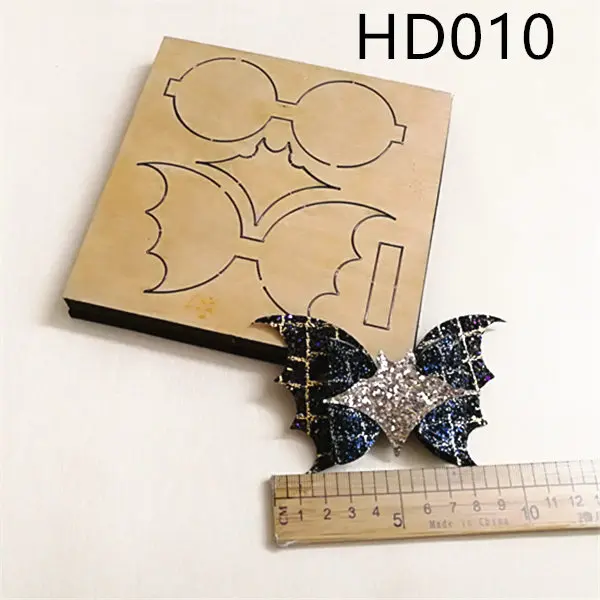 HD010 форма для высечки бантов на Хэллоуин высечка деревянного банта