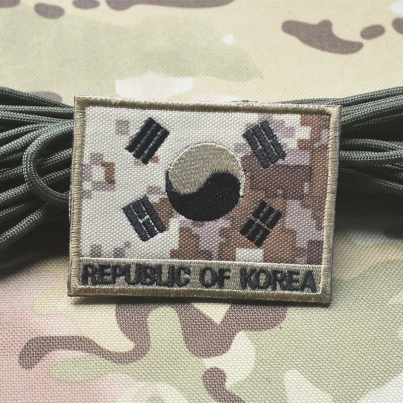 Патчи для одежды из Южной Кореи тактическая повязка на руку с 3D вышивкой|the