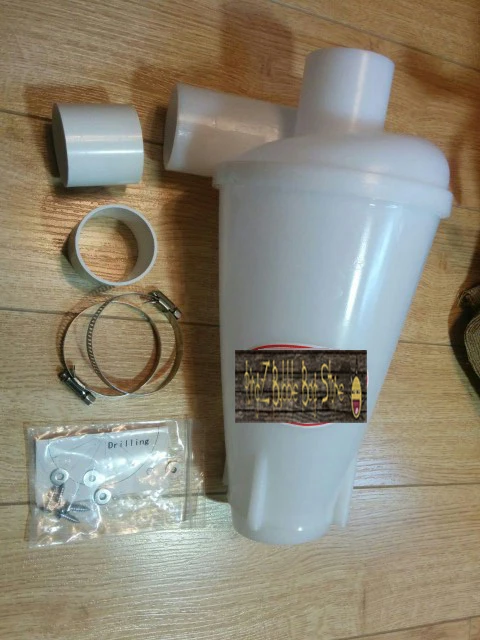 Доставка из России Циклон DIY пылесборник фильтр Деревянный инструмент пылесос