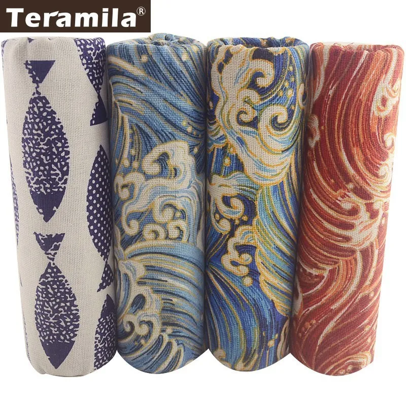 Teramila африканская ткань хлопок лен Анкара Telas Patches Tissu шитье сделай сам подушка