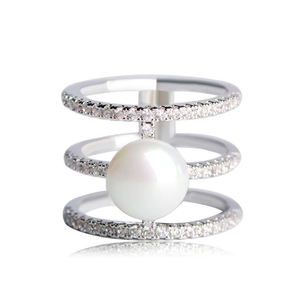 Funmor медный циркон без булавки броши для дам золотой цвет Элегантный