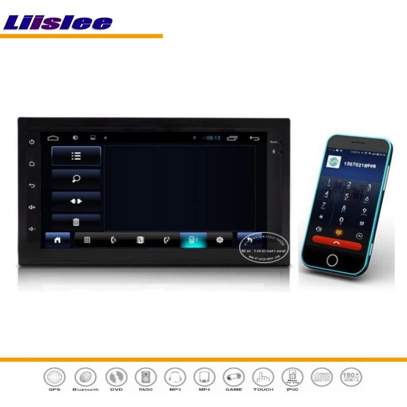 Liislee для SAAB 9-3 2002~ 2005 стерео радио dvd-плеер gps карта Navi навигация/" HD емкостный экран центральная система управления