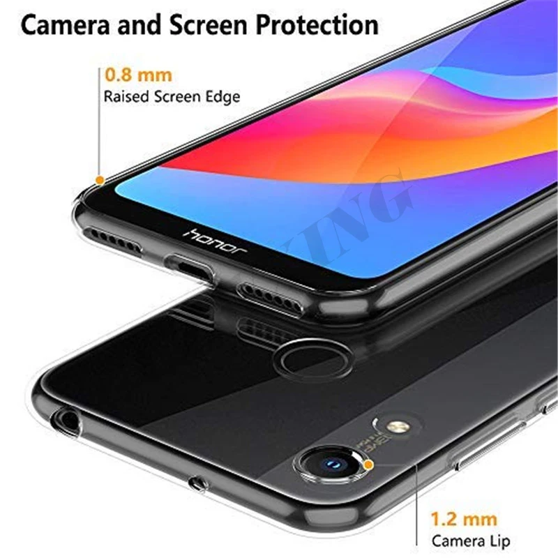 Чехол для Huawei Honor 8A чехол Мягкая силиконовая задняя крышка телефона Pro Honor8A 8 A 6 09