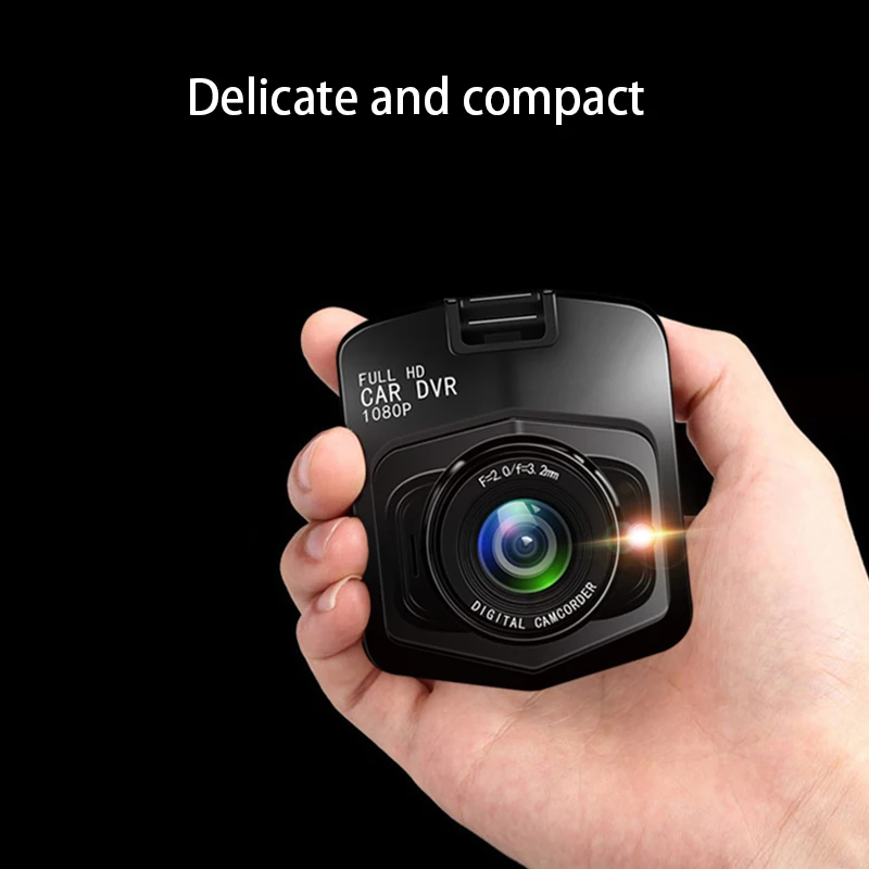 Мини Автомобильный dvr камера Dashcam Full HD 1080p видео регистратор G sensor ночного видения