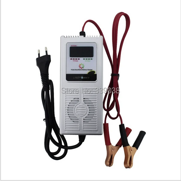 Автомобильное зарядное устройство 12 В 8 А отрицательная импульсная зарядка