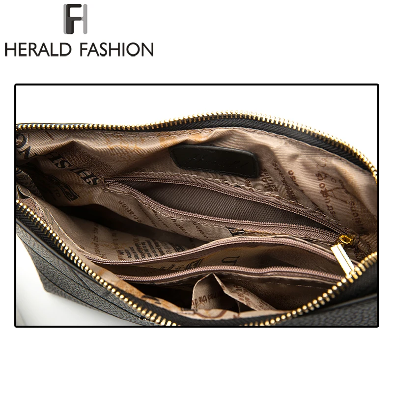 Herald Fashion Брендовая новая женская сумка через плечо повседневная мессенджер из