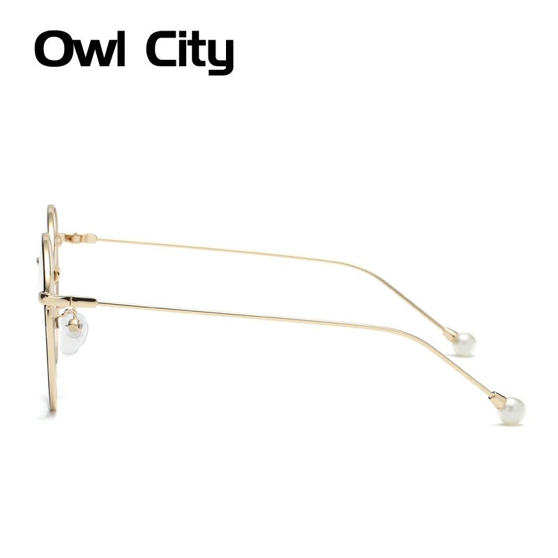 Женские прозрачные очки с жемчугом в круглой оправе|round frame glasses|transparent eyewearframe glasses