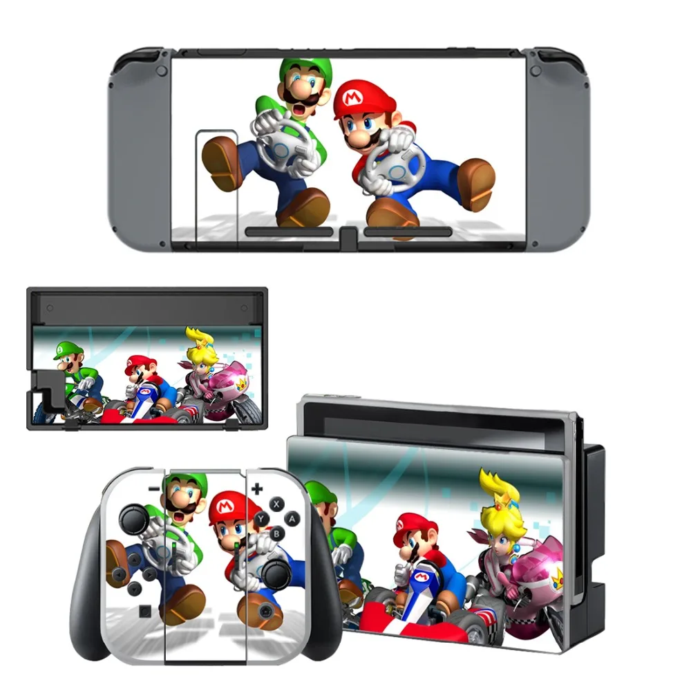 Mario Kart 8 Nintendo switch Skin NAND Switch Vinilo наклейка на кожу для NS консоль Joy con