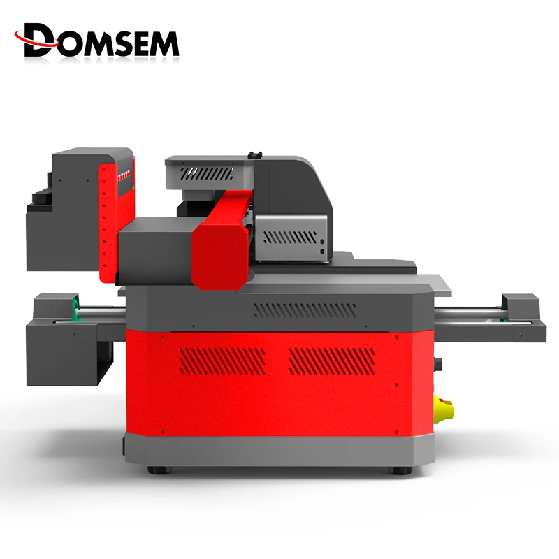 DOMSEM 3360 УФ планшетный принтер струйный 3D текстурированная рельефная печатная