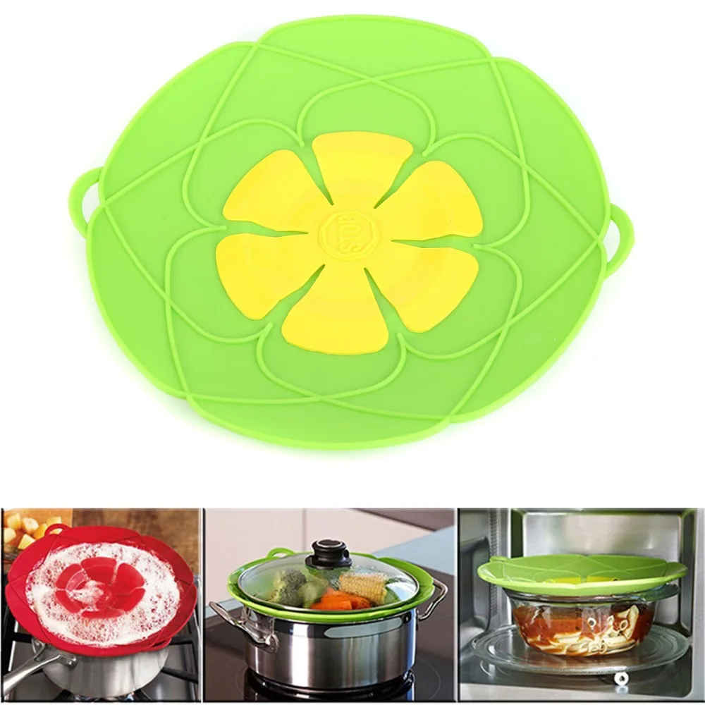 Силиконовая крышка пробка для разлива диаметр 28 см силиконовая сковороды 11