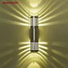 Современный светодиодный настенный светильник Настенный светильник бра вверх и вниз светодиодный настенный светильник для холла, спальни, коридора, лампа для туалета, украшение для ванной