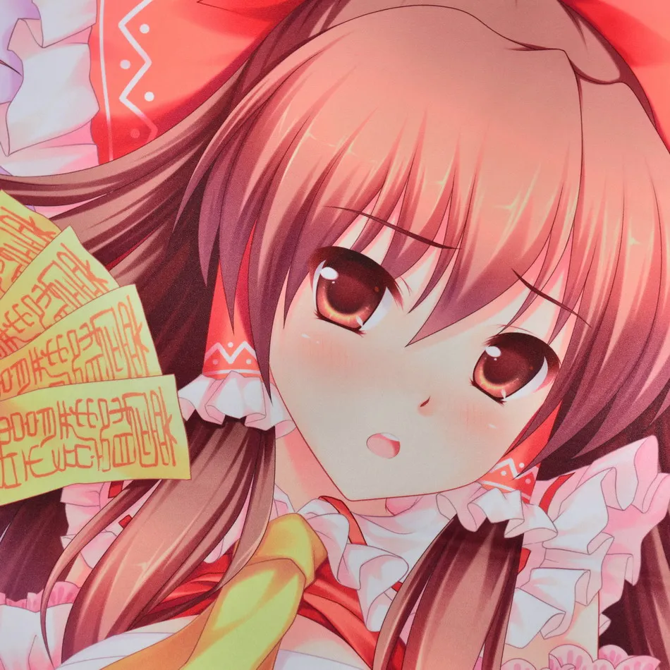 Японское аниме проект Touhou картина Hakurei Reimu из микрофибры анимационный настенный