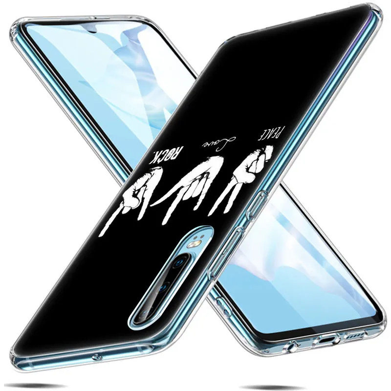 Абстрактная линия лицо искусство Темный Мягкий силиконовый чехол для телефона