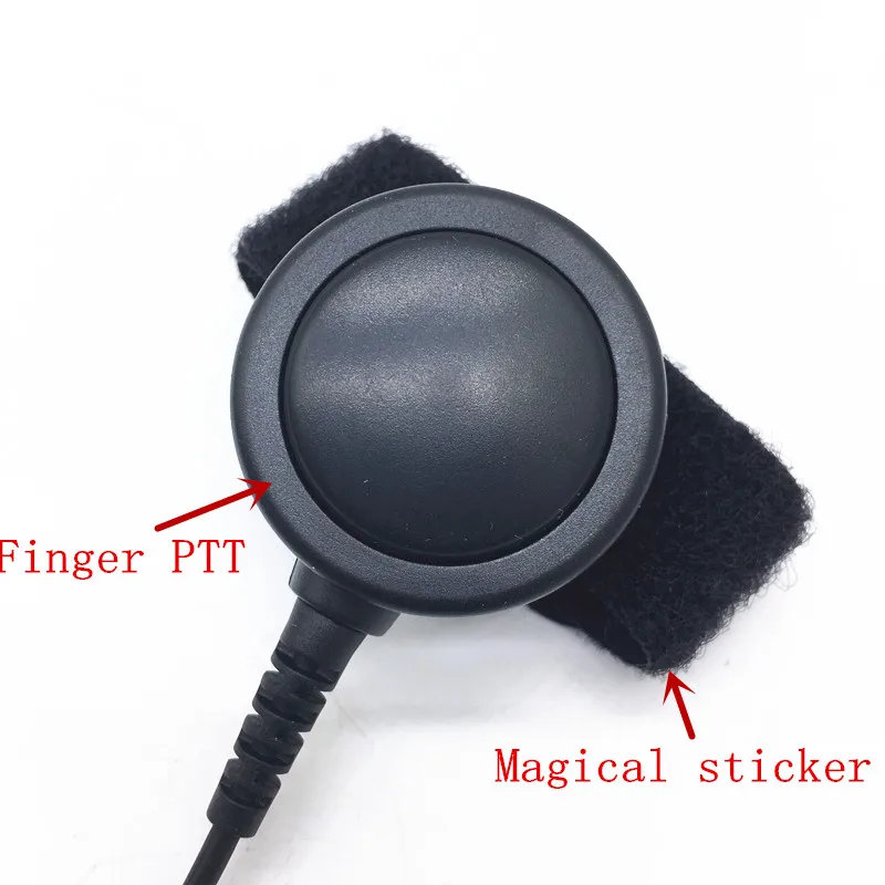 

High sensitive throal control headphone Dual PTT for Motorola XIR P8268 P8260 P8200 XPR6550 XPR6300 DP3400 etc wakie talkie