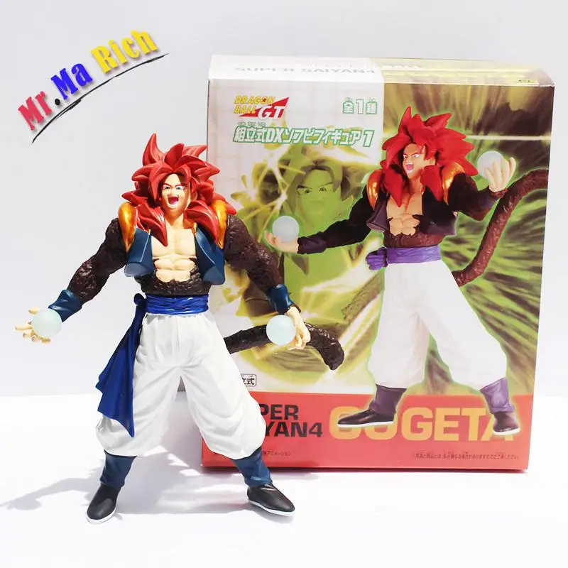 Dragon Ball Gt Super Saiyan 4 gogeta ПВХ экшн-фигурка Модель Коллекционная игрушка кукла 27 см