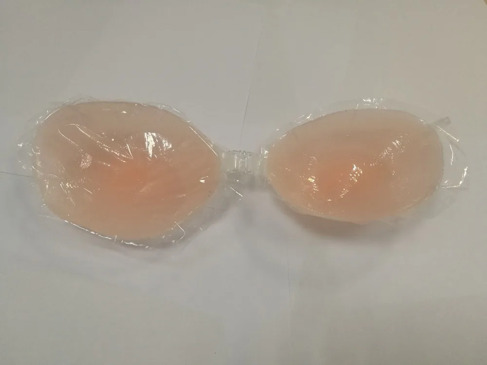 

100 pcs Silicone Bra Invisible Push Up Sexy Strapless Bra Stealth Adhesive Backless Breast Enhancer For Women Lady Nipple Cover