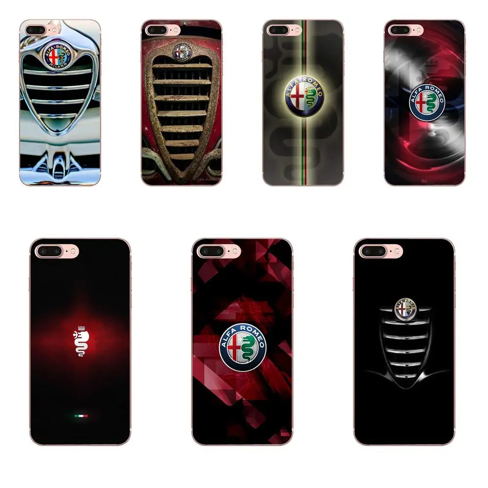 Чехол для телефона из ТПУ с логотипом Super Car Alfa Romeo Huawei Mate 7 8 9 10 20 P8 P9 P10 P20 P30 Lite Plus Pro