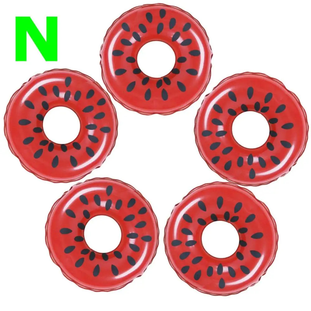 Fashion 1 Pcs 5 Pcs Doll Swimming Buoy Lifebelt Ring Summer Beach Bathing Buoy Dollhouse Accessories for Barbie Doll Baby Toy - Цвет: NO.N