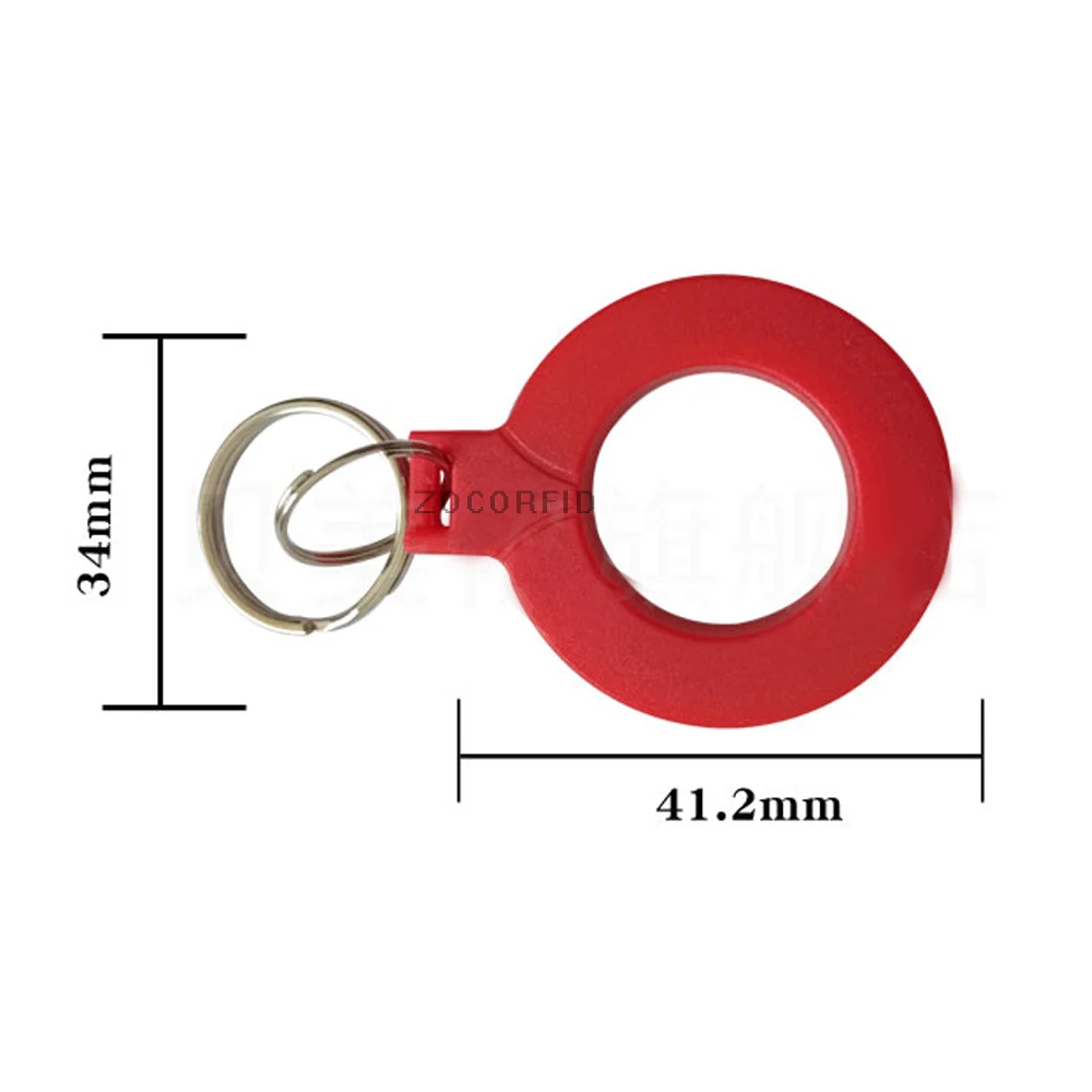 100 шт. 0# RFID 125 кГц TK4100 EM4100 близость брелоки метки RFID карты для контроля доступа посещаемость времени