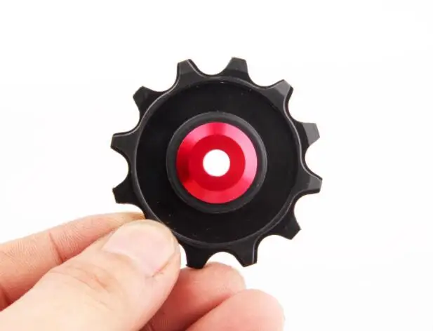 12t red Камень шкив колеса направляющий ролик Jockey 10t 12t 14t 16t подшипник дорожный MTB велосипед подшипники задний переключатель GX XX1 X01 Eagle - Цвет: 12t red