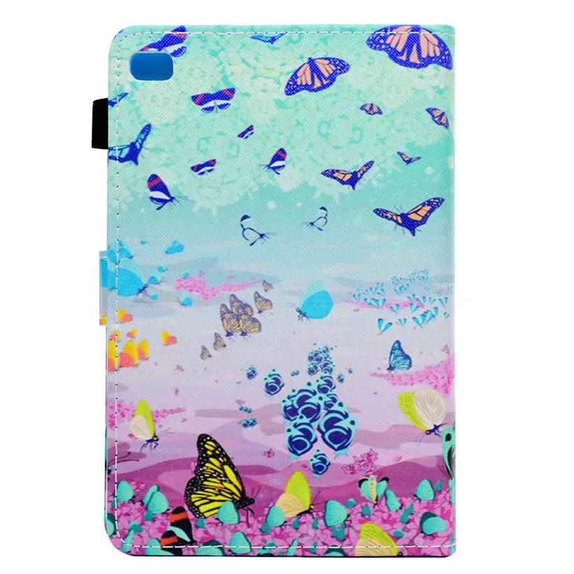 Новый цветной чехол с откидной крышкой для Apple Ipad Mini 1 2 3 4 смарт Чехол Funda Sleep Wake