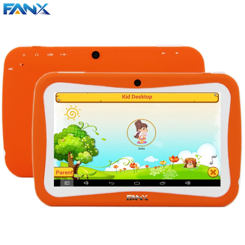 Free Shipping WeCool Kids Gift TAB 7 inch Children Games Tablet PC RK3126 Quad Core PAD Android 5.1 MID Birthday | Компьютеры и офис