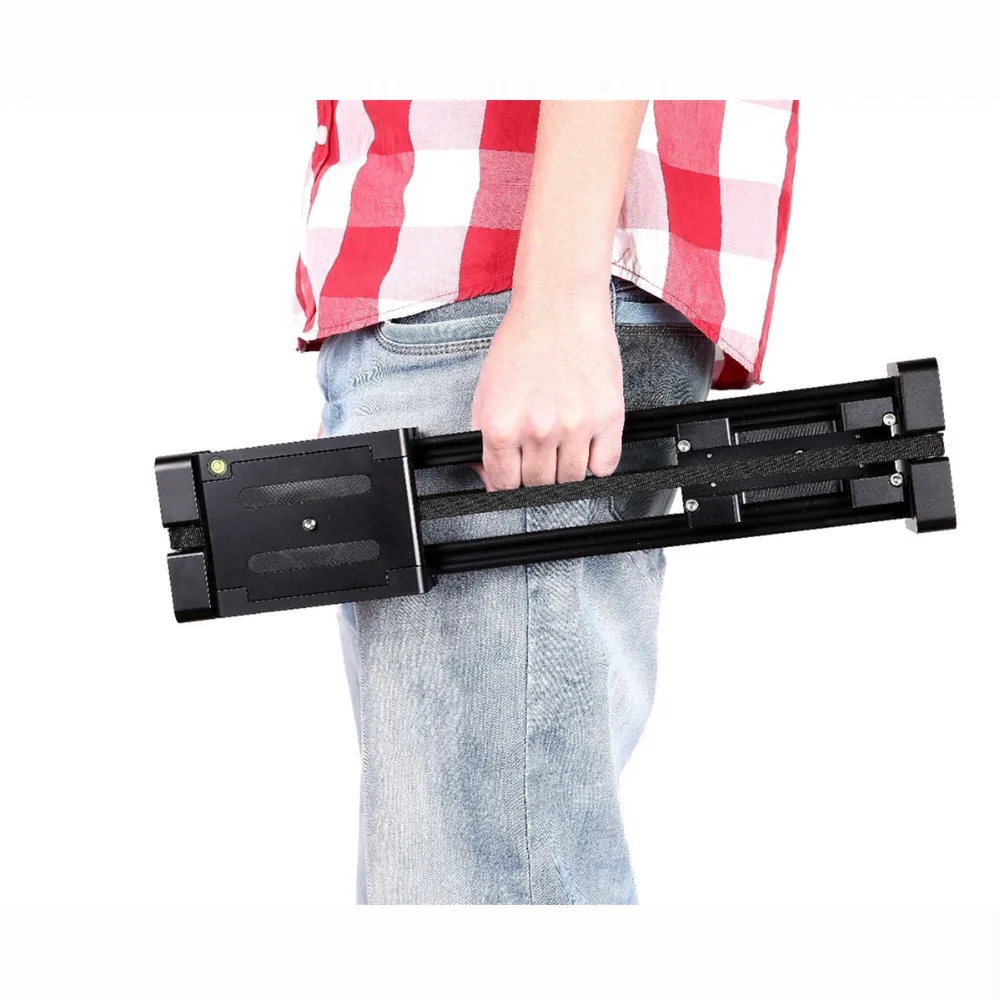 52cm Retractable Camera Video Slider Dolly Track Rail Stabilizer for Canon Nikon Sony Camcorders Actual Sliding Distance 104cm |