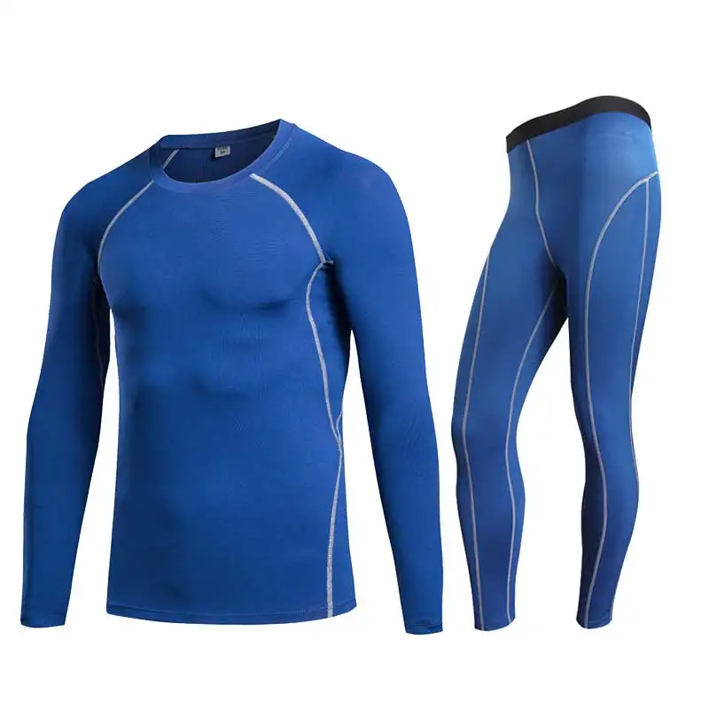 Комплект мужского термобелья Pro Conpress для фитнеса быстросохнущее Спортивное