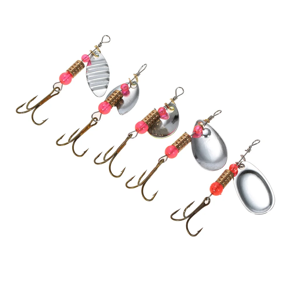 Lixada 30 шт./лот блестящие металлические рыболовные приманки с блестками Оболочка