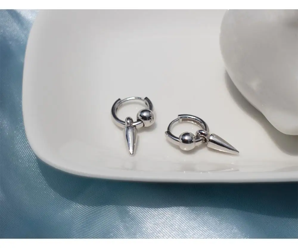 Серьги с шариками из стерлингового серебра 925 пробы модные серебряные серьги