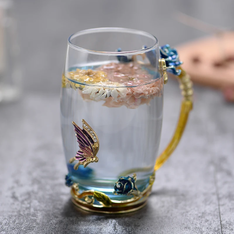 Handmade Beauty And Novelty Enamel Coffee/Tea Cup Mug | Дом и сад