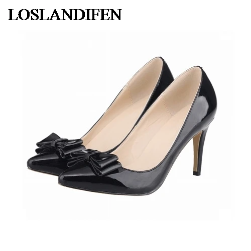 

Red Black Pink Yellow New Arrivals Ol Office Ladies Pump Luxury Designer High Heels Brand Pumps Thin Shoes For Women NLK-A0048