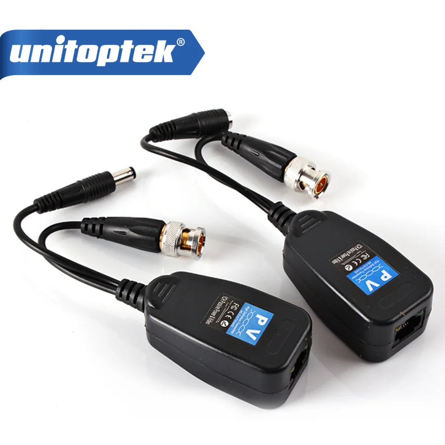1CH пассивный приемопередатчик Balun RJ45 CCTV для HDCVI/HDTVI/AHD аналоговая камера высокой