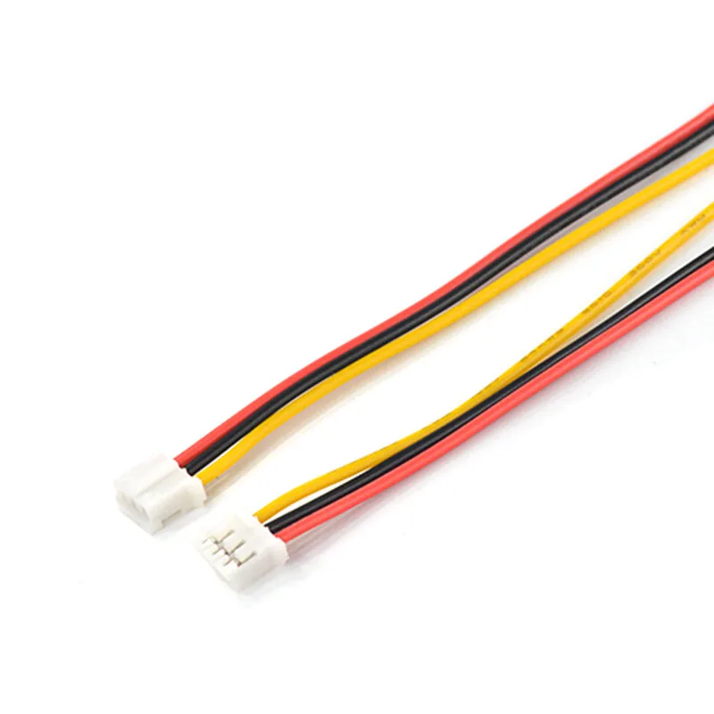 100 шт./лот 2 0 мм Mini Micro PH 3P 3 контактный разъем с проводами кабелями 26AWG|Соединители| |