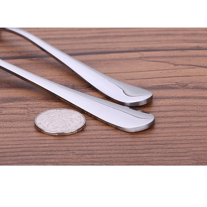 Ложка удлиненная с длинной ручкой ложка для кофе мороженого меда десерта три