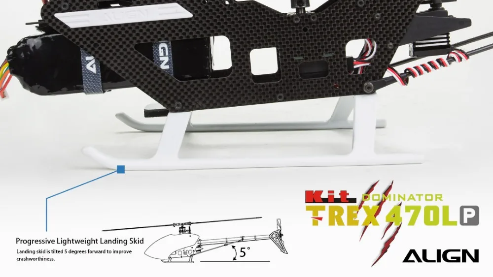 3D вертолет выровняйте T-REX 470LP 2,4 GHz 6CH RC вертолет комплект подходит
