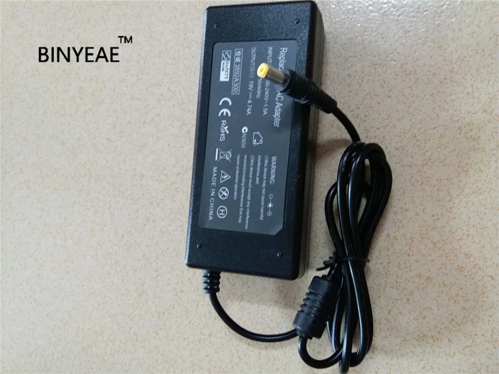 Универсальный адаптер переменного тока 19V 4.74A 90w зарядное устройство для