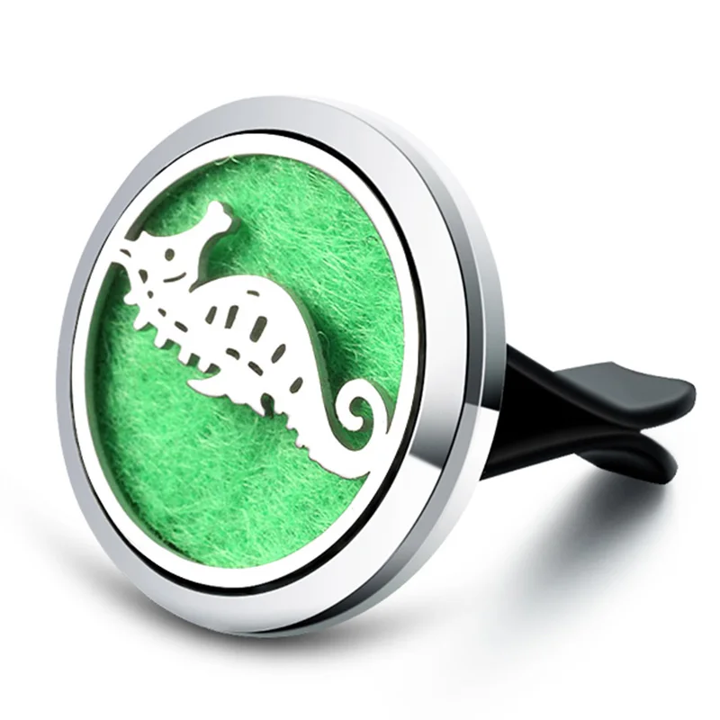 Арома диффузор Seahorse автомобильный освежитель воздуха из нержавеющей стали