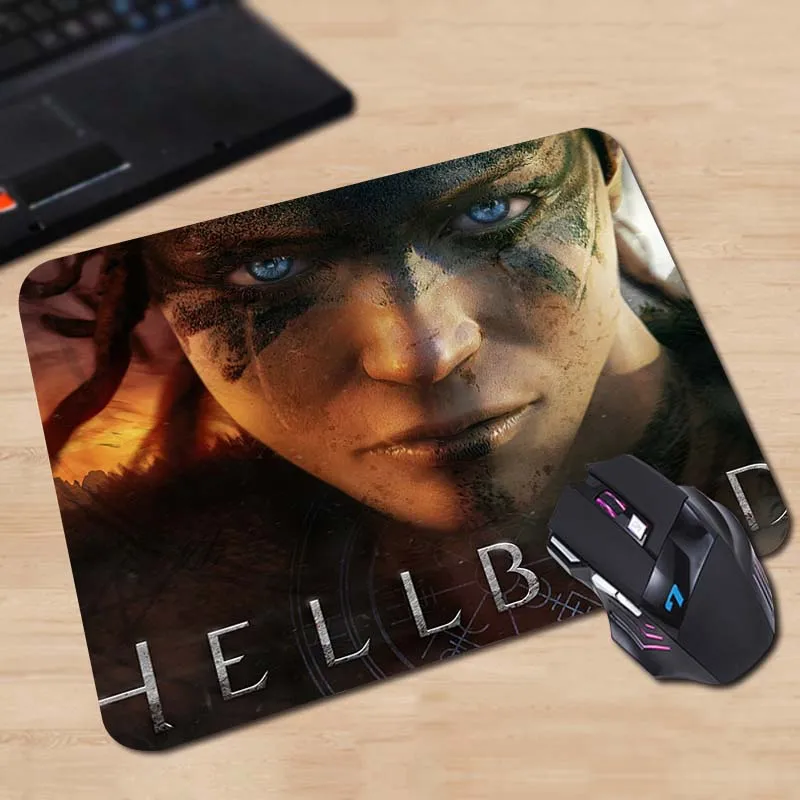 Babaite резиновый коврик для мыши подарок мальчика Hellblade PS4 Игра Обои Художественное