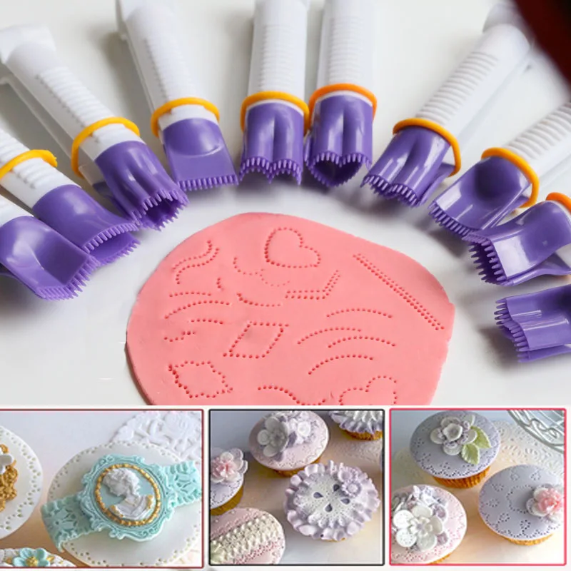 10 шт. кружевные зажимы для украшения тортов|decorating tools|cake cookie cuttercookie cutter |