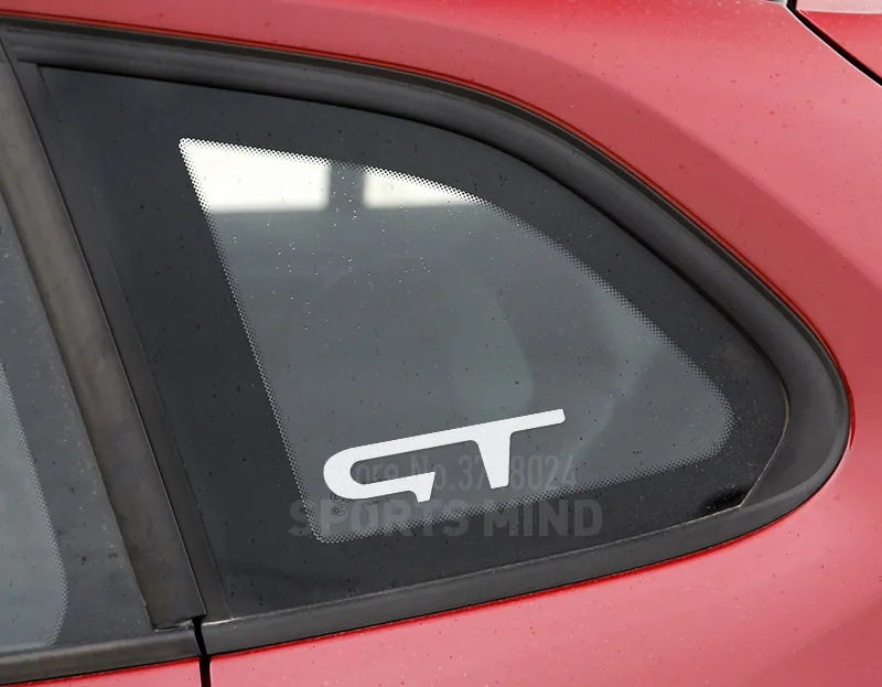 2 шт. настраиваемая GT оклейка автомобилей для renault dacia duster Megane Captur Clio Sandero Kadjar внешние аксессуары