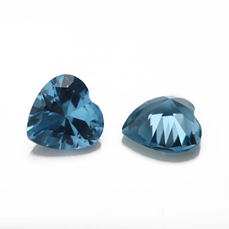 

Size 3x3mm~10x10mm Heart Shape Synthetic Spinel Gems For Jewelry 106# 109# 120#