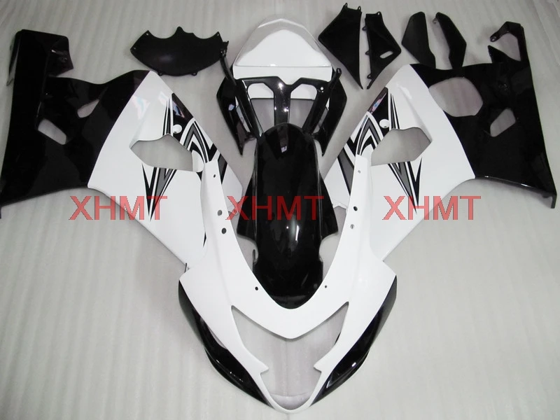 Для GSXR750 2004-2005 K4 кузов 2004 Обтекатели 04 белые черные детали корпуса | Автомобили и