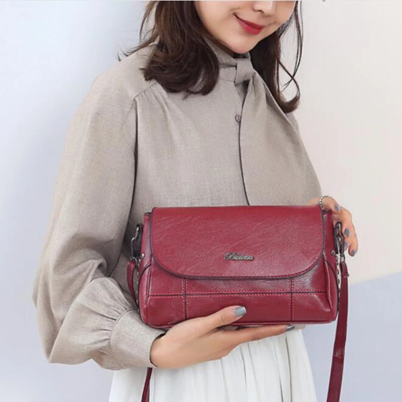 Женская клетчатая сумка на плечо из искусственной кожи, маленькая сумка-мессенджер, большая известная брендовая дизайнерская Классическая модная женская сумка, сумка через плечо