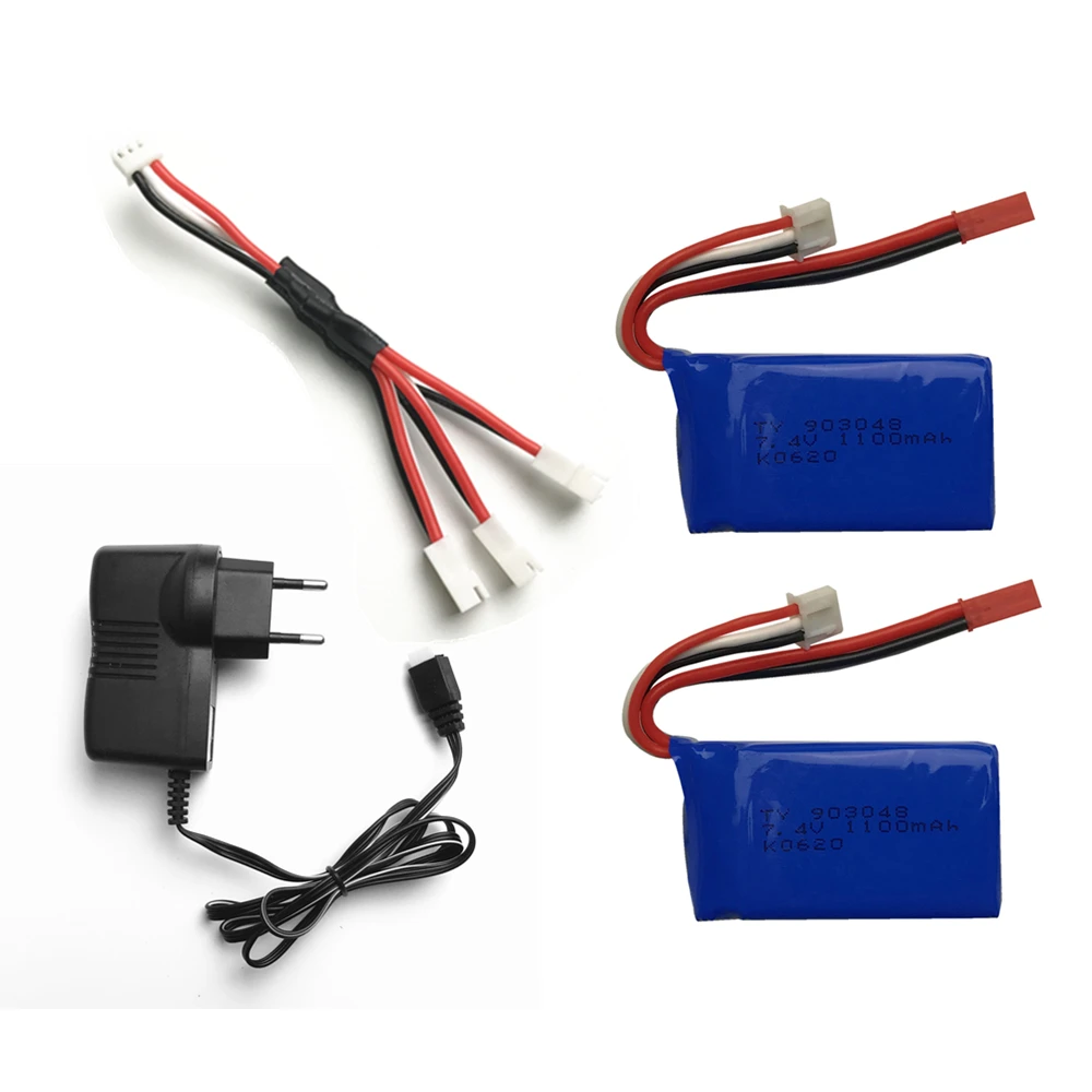 3 шт. 7 4 в Wltoys A949 A959 A969 A979 K929 литий полимерный аккумулятор 1100 мАч В для a959